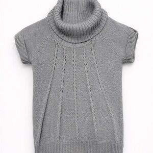 BCBGMaxAzria Gray Turtleneck Sweater